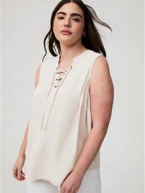 Torrid Harper Sleeveless Pullover Blouse NEW, Size 4